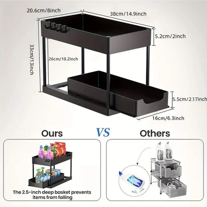 2 Tier Basket Organizer