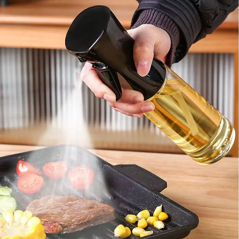 200/300Ml Oil Spray Bottle BBQ Cooking Olive Oil Sprayer Kitchen Baking Oil Spray Empty Bottle Vinegar Bottle Oil Dispenser