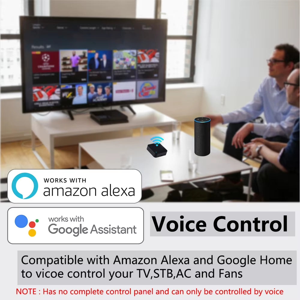 Tuya Smart IR Remote Control Smart Life for Smart Home Automation Replace TV DVD AUD AC Remote Works with Alexa Google Home