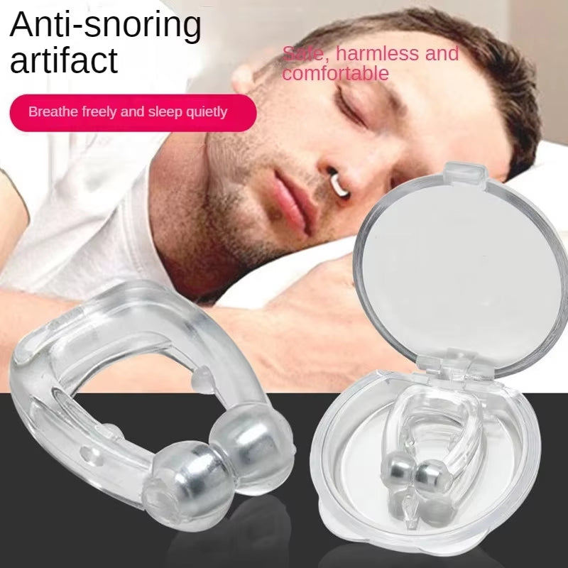 Anti Snore Sleep Aid for Snoring anti Snoring Device Ring Magnetic Therapy Acupressure Treatment against Finger Ring