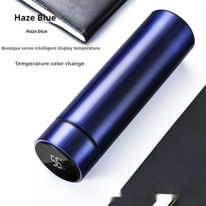 Smart Temperature Display High-grade Insulated Bottle Portable Large Capacity