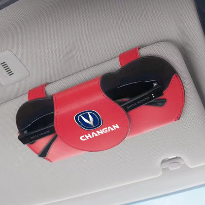 Car Glasses Case Holder Multi-Function Clip for Changan CS75 CS35 CS15 CS95 RAETON CX70 CS55 EADO CX20 CS15EV Alsvin Accessories