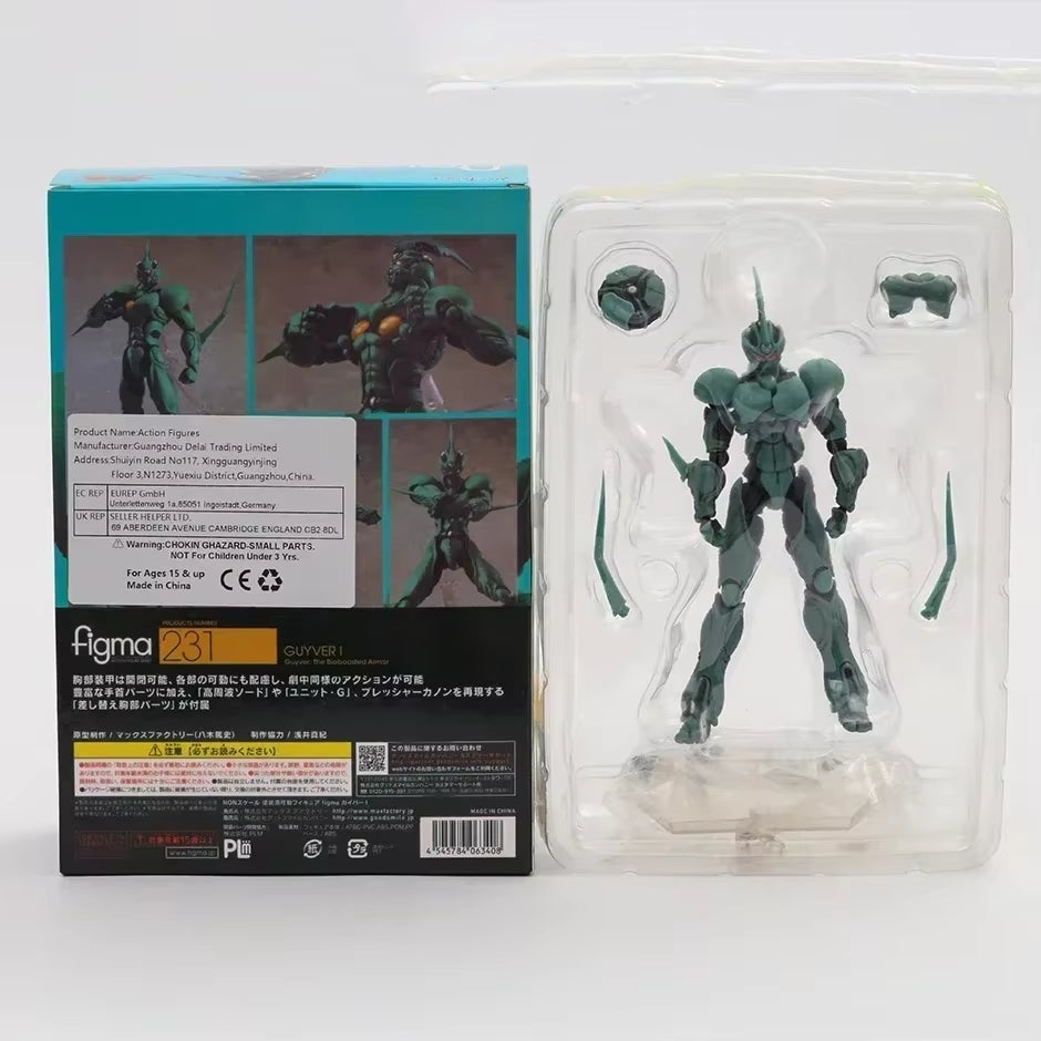 FIGMA 231 Bio Booster Armor Guyver 1 I Action Figure Toy Figurine Collectible Model Toy